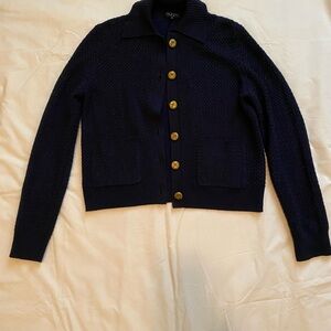 rag & bone Jax Basketweave Knit Cardigan